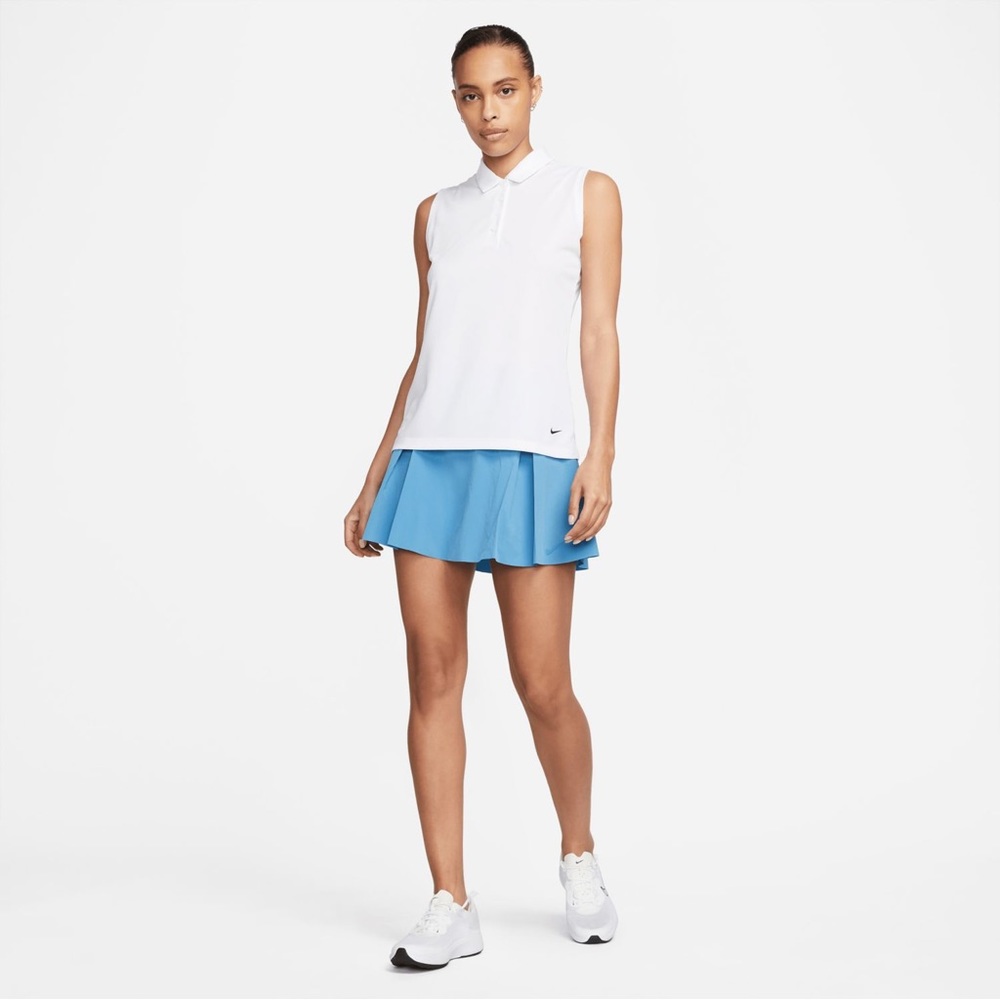 NWT Nike Club Dri-Fit‎ Pleated Standard Fit Dutch Blue Golf Skort